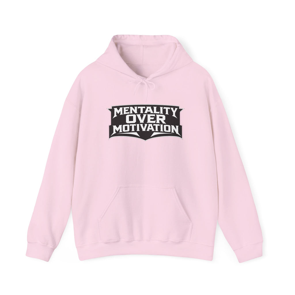 "Mentality Over Motivation"  Training Hoodie