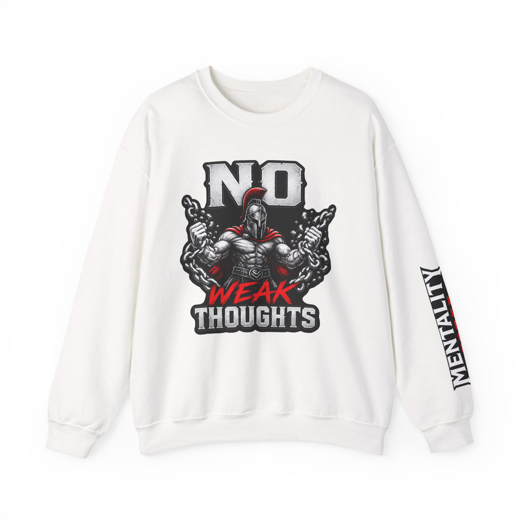 No Weak Thoughts Crewneck Graphic Sweater