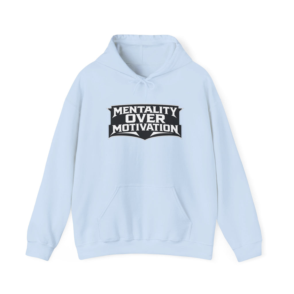 "Mentality Over Motivation"  Training Hoodie