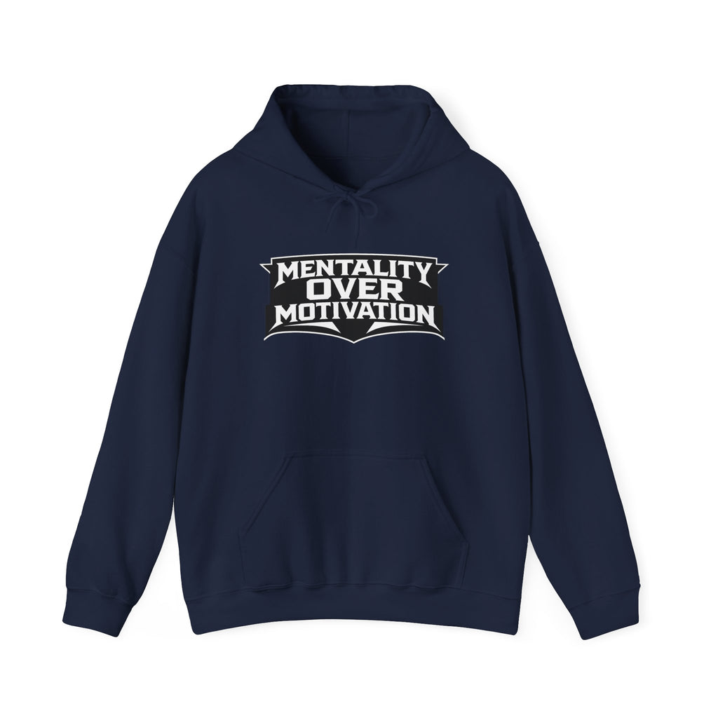 "Mentality Over Motivation"  Training Hoodie