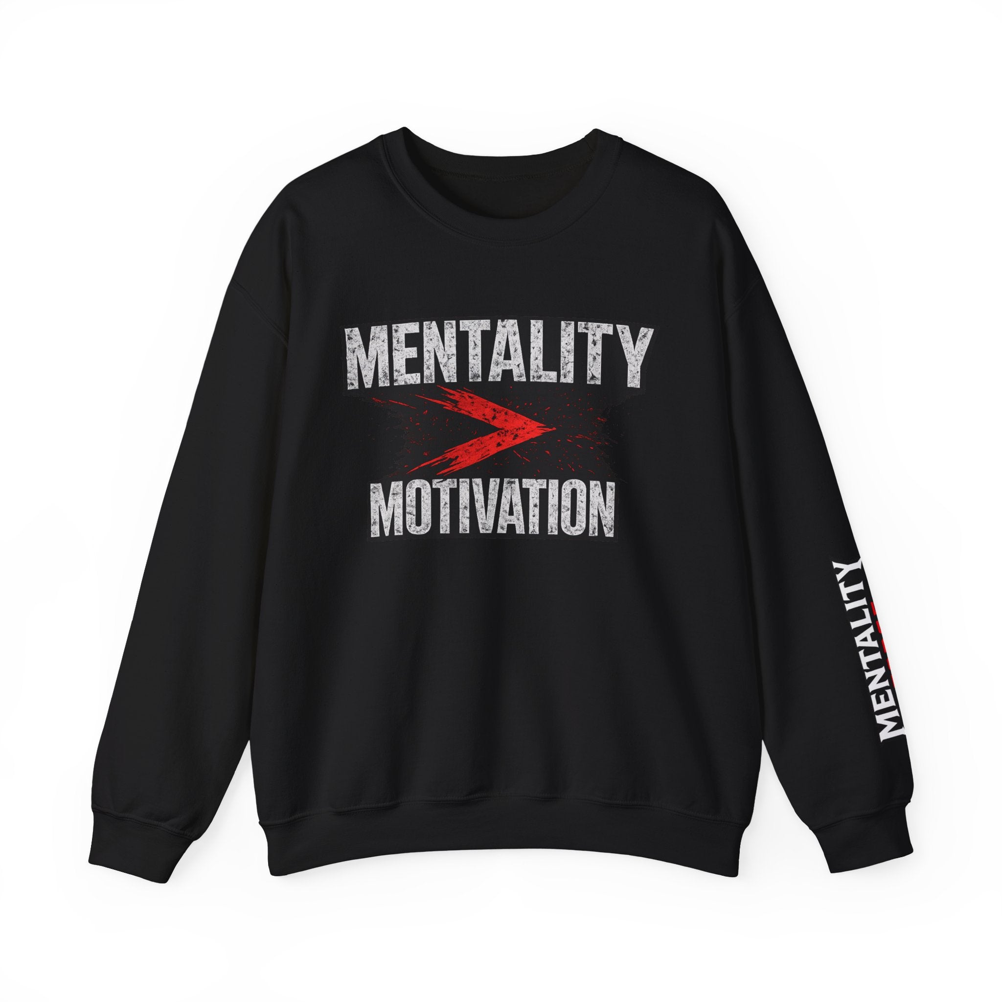 Motivation > Mentality Crewneck Sweatshirt